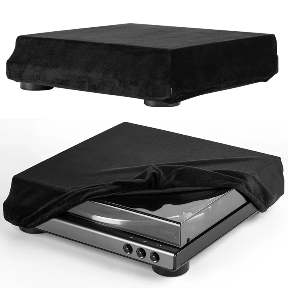 Vinyl Record Cleaner - Copertura antipolvere per giradischi Spandex manicotti