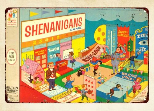 Vintage Collectibles Store - Gioco da Tavolo Shenanigans 1964, Insegna