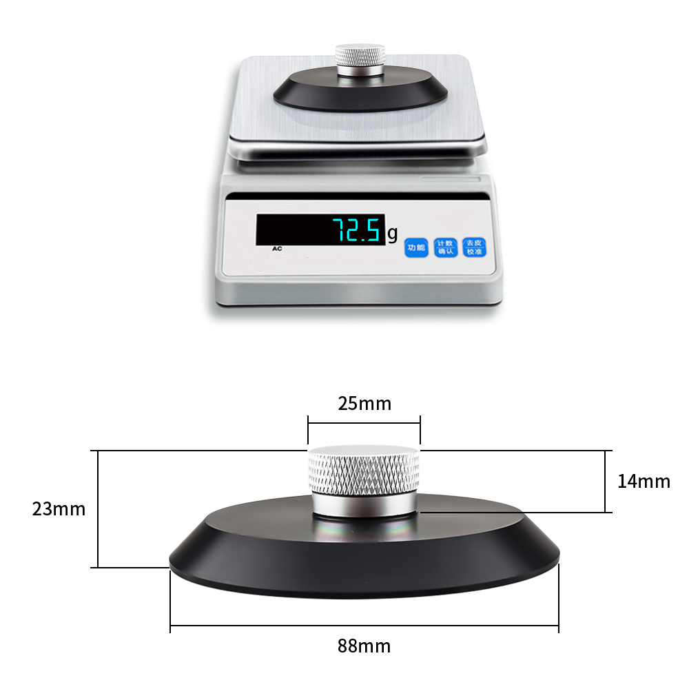 Vinyl Record Cleaner - Peso/morsetto per dischi stabilizzatore disco giradischi