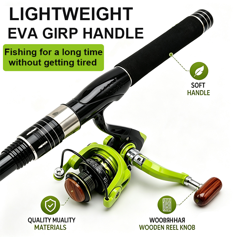 Canna da pesca e mulinello com - Developing Tank Reel recensione e prezzo