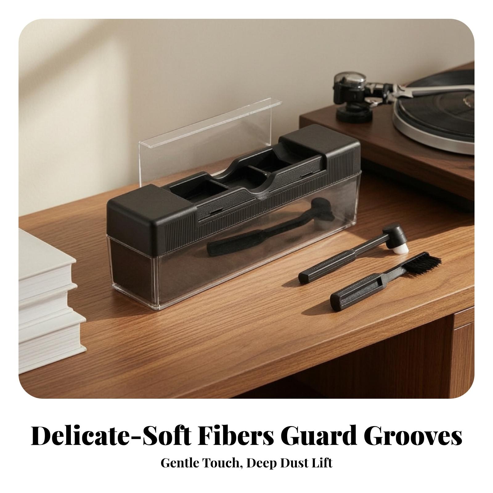 Kit di spazzole in plastica pe - Vinyl Record Cleaner recensione e prezzo